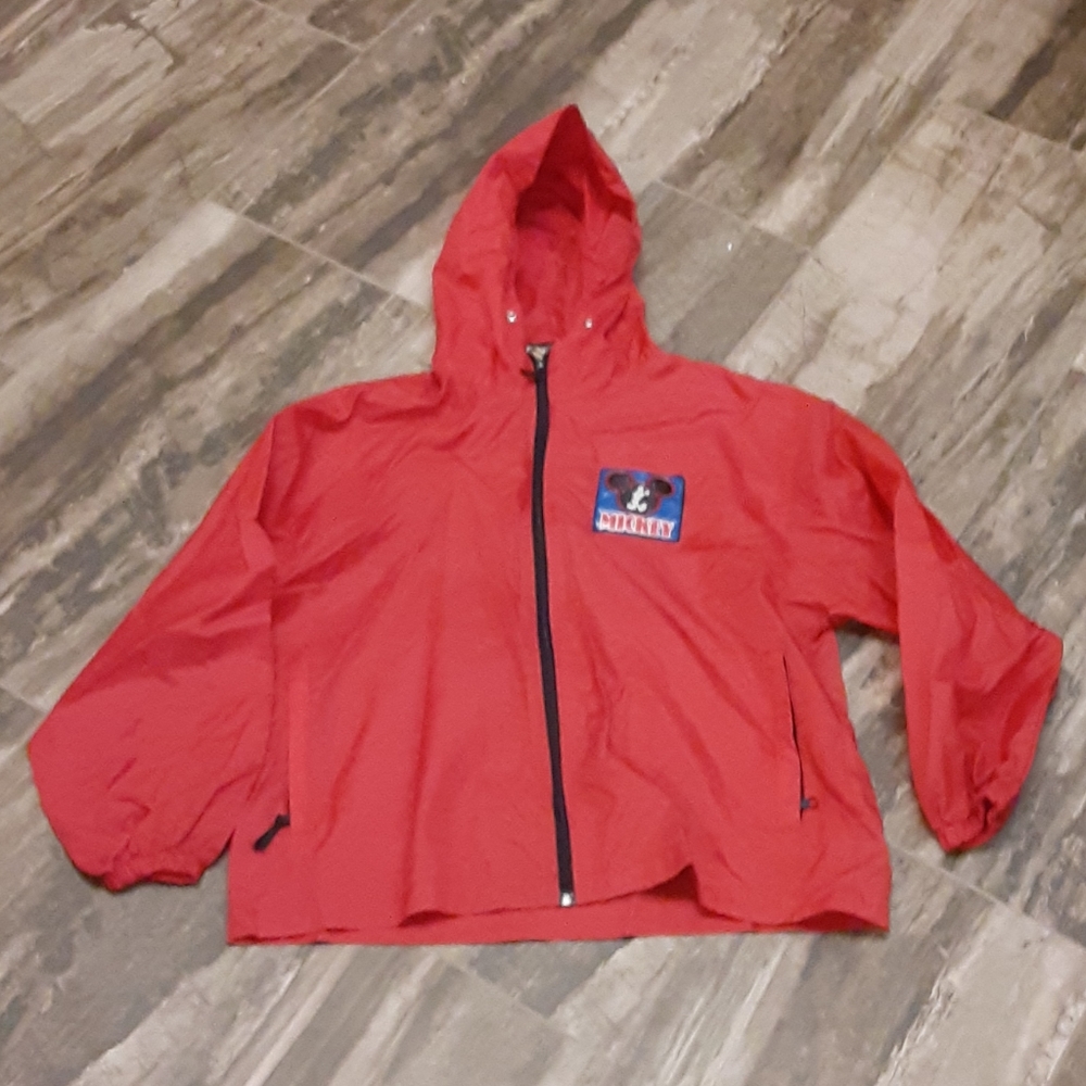 Ladies size medium Mickey windbreaker jacket